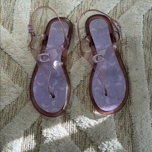 Coach Women's Lavender Sandals
